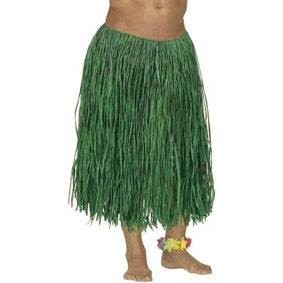 Jupe hawaïenne verte Waikiki Widmann - Hawaiian skirt - Publicité Jupe hawaïenne verte Waikiki Widmann - Hawaiian skirt - Publicité