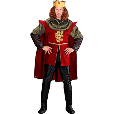 Costume de Chevalier Athus - Rouge & Vert - Déguisement - Publicité Costume de Chevalier Athus - Rouge & Vert - Déguisement - Publicité