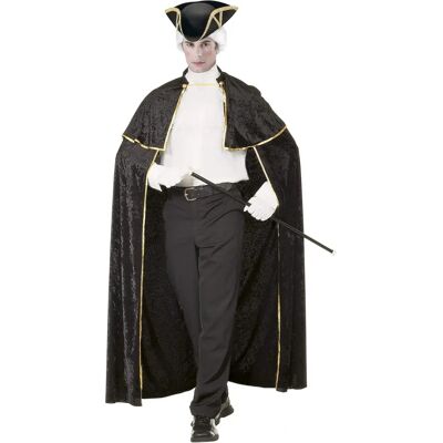 Magic and Horror Venetian seductive cape with black jabot - Cape Magic and Horror Venetian seductive cape with black jabot - Cape