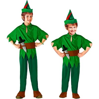Costume de Peter Pan pour enfants Widmann - Taille 116-158cm - Publicité Costume de Peter Pan pour enfants Widmann - Taille 116-158cm - Publicité