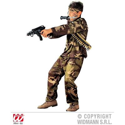 Costume da Forze Speciali per bambini 128cm - Mimetico - Costumi Costume da Forze Speciali per bambini 128cm - Mimetico - Costumi