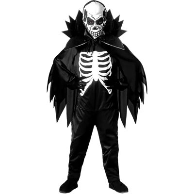 Costume scheletro per bambini Widmann - Carnevale - 8-10 anni Costume scheletro per bambini Widmann - Carnevale - 8-10 anni