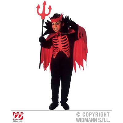 Costume diavolo scheletro bambino - WIDMANN Costume diavolo scheletro bambino - WIDMANN
