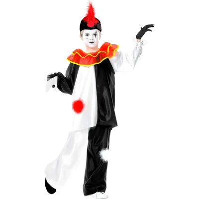 Costume Pierrot per bambini - Abito da carnevale colorato Costume Pierrot per bambini - Abito da carnevale colorato