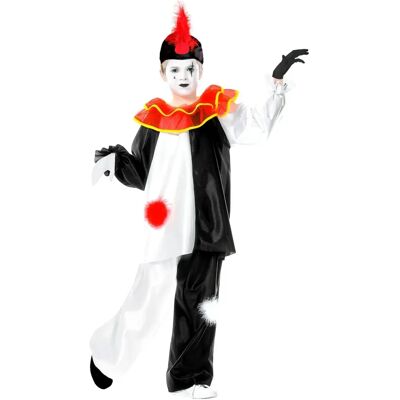 Costume Pierrot per Bambini - Colorato 104cm - Carnevale Costume Pierrot per Bambini - Colorato 104cm - Carnevale