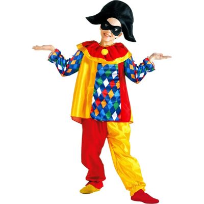 Widmann Arlecchino Kinderkostuum - Kleurrijk, maat 158cm Widmann Arlecchino Kinderkostuum - Kleurrijk, maat 158cm
