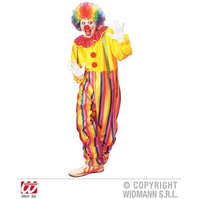 WIDMANN 39632 Disfraz de payaso de circo colorido - Disfraz WIDMANN 39632 Disfraz de payaso de circo colorido - Disfraz