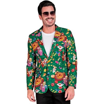 Finidi Mooi casino jas - heren kostuum XL Finidi Mooi casino jas - heren kostuum XL