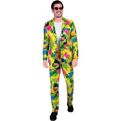 Fato divertido de festa verde tropical fashion para homens - Clothing - Publicité Fato divertido de festa verde tropical fashion para homens - Clothing - Publicité