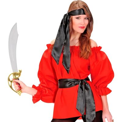 Ogólna bluzka pirata - Kostium pirata - Czerwony Ogólna bluzka pirata - Kostium pirata - Czerwony