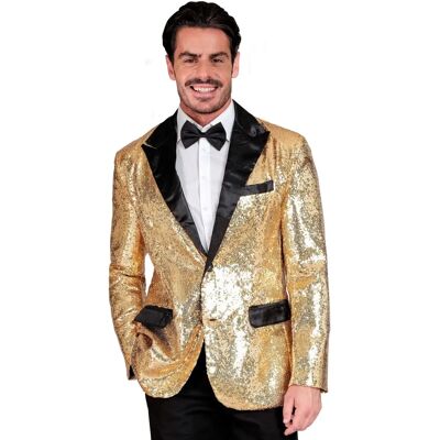 Widmann Gold and Black Sequin Festive Jacket - Jacket Widmann Gold and Black Sequin Festive Jacket - Jacket