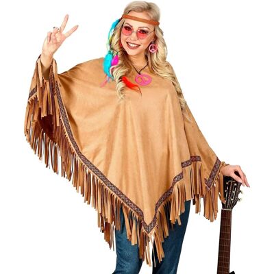 Peoples of the world Peoples of the world Poncho indio de lujo para adultos - Poncho Peoples of the world Peoples of the world Poncho indio de lujo para adultos - Poncho