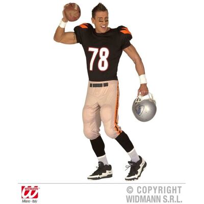Widmann Model 44503 Padded American Football Costume - Costume Widmann Model 44503 Padded American Football Costume - Costume
