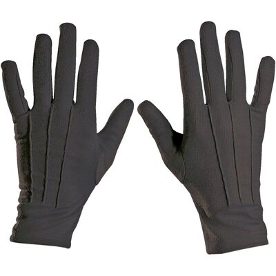 Widmann Black Gloves - Unisex Adult Costume Accessory Widmann Black Gloves - Unisex Adult Costume Accessory
