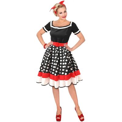 Widmann 50s Style Dress with Petticoat and Belt - Dress Widmann 50s Style Dress with Petticoat and Belt - Dress