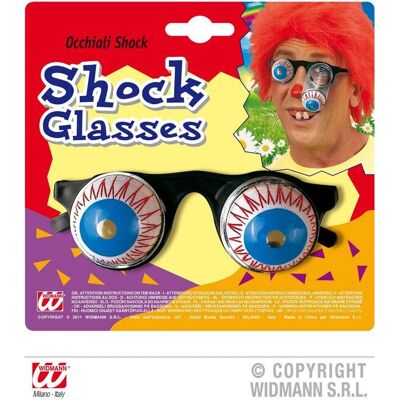 Lunettes Shock WIDMANN 4854O - Déguisement Lunettes Shock WIDMANN 4854O - Déguisement