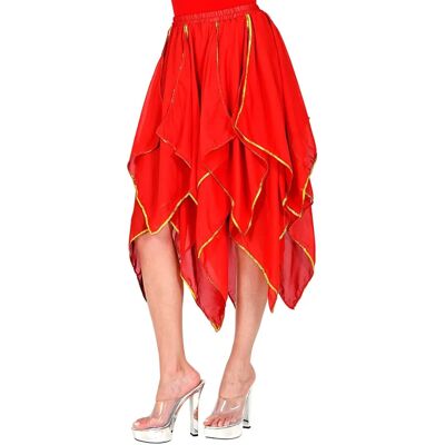 Generic DÉGUISEMENT SKIRT SILK CHIFFON RED WOMAN Generic DÉGUISEMENT SKIRT SILK CHIFFON RED WOMAN
