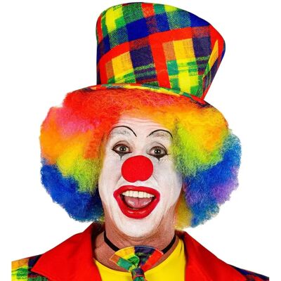 Deiters Zylinder Clown mit Karos bunt - Clown-Hut Deiters Zylinder Clown mit Karos bunt - Clown-Hut