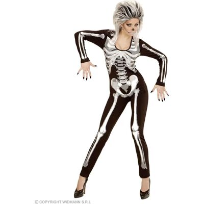 Strój Halloween Skelegirl M od Widmann - Kombinezon Strój Halloween Skelegirl M od Widmann - Kombinezon