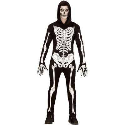 Costume Scheletro Luminoso XL di Widmann - Costumi Costume Scheletro Luminoso XL di Widmann - Costumi