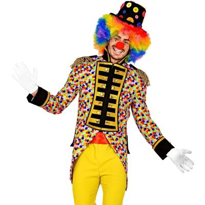 Men's Multicolor Polka Dot Clown Costume - Costumes Men's Multicolor Polka Dot Clown Costume - Costumes