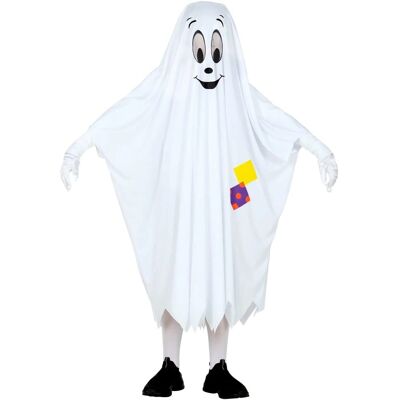Widmann Modell 52255 Weißer Geist Poncho Kostüm für Kinder - Halloween Widmann Modell 52255 Weißer Geist Poncho Kostüm für Kinder - Halloween