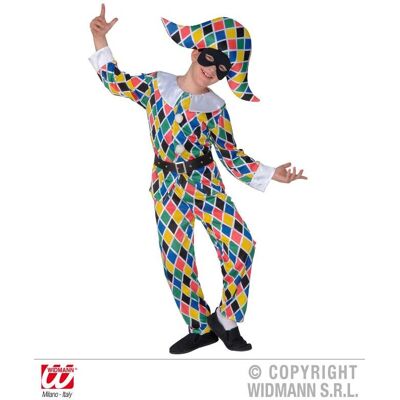 Costume Arlecchino Multicolore WIDMANN Lars - Costumi Costume Arlecchino Multicolore WIDMANN Lars - Costumi