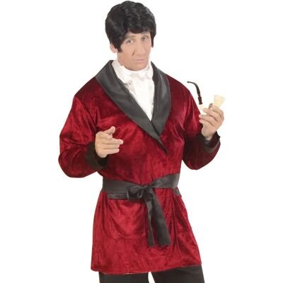 Playboy Kostüm - Samt-Robe und Gürtel - Kostüme Playboy Kostüm - Samt-Robe und Gürtel - Kostüme