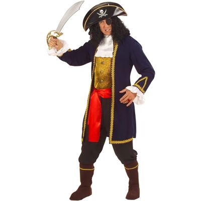 Widmann - Disfraz de Pirata de los Siete Mares XL Widmann - Disfraz de Pirata de los Siete Mares XL