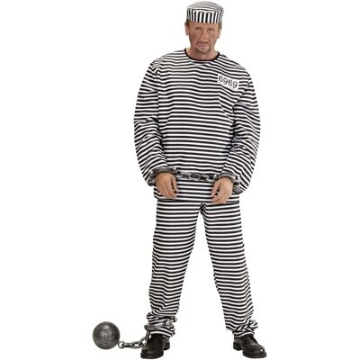 Disfraz de Prisión XL de Widmann - Traje Disfraz de Prisión XL de Widmann - Traje