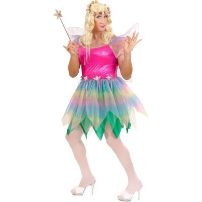 Widmann Rainbow Fairy Costume - XL Pink Multicolor Carnival & Pride Widmann Rainbow Fairy Costume - XL Pink Multicolor Carnival & Pride
