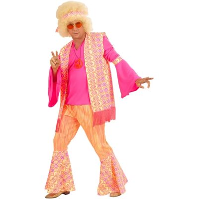 Disfraz Hippie Rosa de Widmann - M - Disfraz Disfraz Hippie Rosa de Widmann - M - Disfraz
