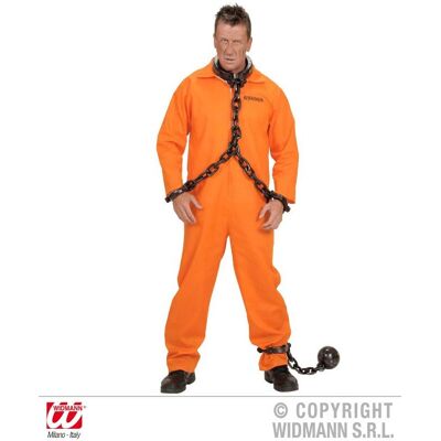 WIDMANN M gevangenen kostuum - feestoutfit WIDMANN M gevangenen kostuum - feestoutfit