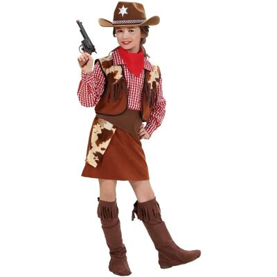 Déguisement de cowgirl Widmann - 6 pièces pour filles - Publicité Déguisement de cowgirl Widmann - 6 pièces pour filles - Publicité
