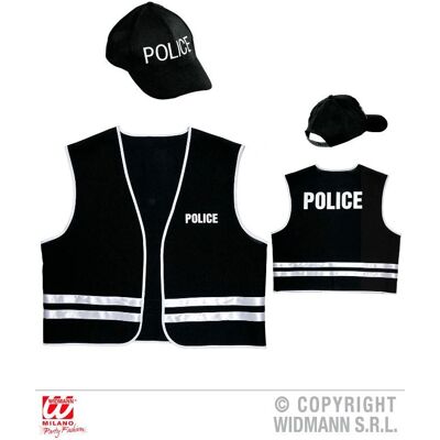 WIDMANN FBI Police Costume Set - Unisex M-L WIDMANN FBI Police Costume Set - Unisex M-L