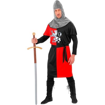 WIDMANN Red Medieval Knight Costume - Costume WIDMANN Red Medieval Knight Costume - Costume