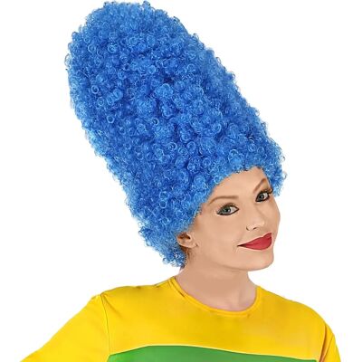 Perücke stil cartoon Marge Simpson bleue - Déguisement - Publicité Perücke stil cartoon Marge Simpson bleue - Déguisement - Publicité