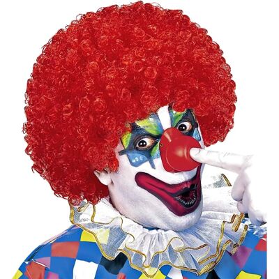 e-Carnavalskleding.nl Rood Gekrulde Clown-Wig - Clown Wig e-Carnavalskleding.nl Rood Gekrulde Clown-Wig - Clown Wig