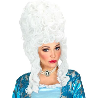 Widmann White Marie Antoinette Wig - Medieval & Victorian Costume Widmann White Marie Antoinette Wig - Medieval & Victorian Costume