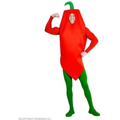Widmann Chili Pepper Unisex Kostüm - Kostüme Widmann Chili Pepper Unisex Kostüm - Kostüme