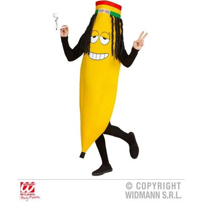 Strój banan WIDMANN - Unisex dla dorosłych Strój banan WIDMANN - Unisex dla dorosłych