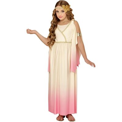 Costume da dea greca Widmann per bambini - Beige e Rosa - Carnevale & Festa Costume da dea greca Widmann per bambini - Beige e Rosa - Carnevale & Festa