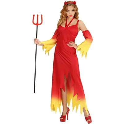 Strój z płomieniami Diavola od Widmann - Halloween Strój z płomieniami Diavola od Widmann - Halloween