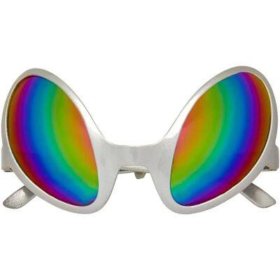 Óculos alienígena espacial - Lentes holográficas Óculos alienígena espacial - Lentes holográficas