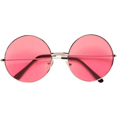 Marca Desconhecida Modelo Óculos Redondos Cor de Rosa - Óculos Marca Desconhecida Modelo Óculos Redondos Cor de Rosa - Óculos