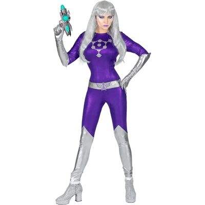 Buttinette Raumfahrer-Kostüm - Lila/Silber - Weltraum-Party-Outfit Buttinette Raumfahrer-Kostüm - Lila/Silber - Weltraum-Party-Outfit