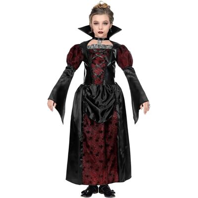 Costume da Vampira Rosso/Nero Widmann - Abito da Carnevale Costume da Vampira Rosso/Nero Widmann - Abito da Carnevale