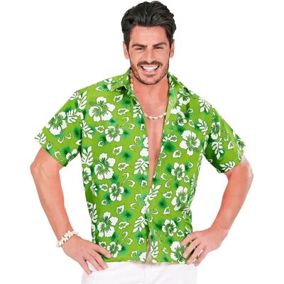 e-Carnavalskleding.nl Chemise hawaïenne verte - Vêtements de fête tropicale e-Carnavalskleding.nl Chemise hawaïenne verte - Vêtements de fête tropicale
