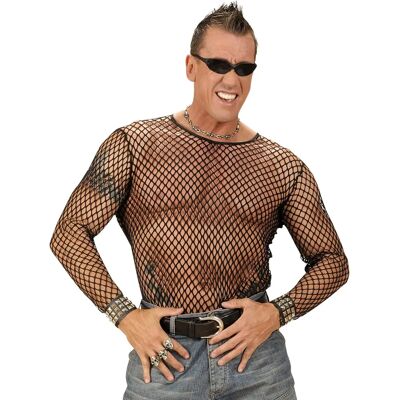 Widmann Black Mesh Shirt - Shirt Widmann Black Mesh Shirt - Shirt