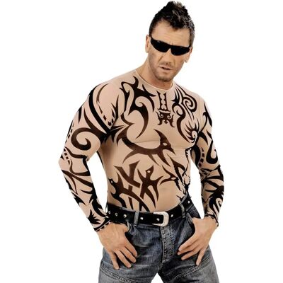 Widmann Tribal Tattoo T-shirt beige - T-shirt Widmann Tribal Tattoo T-shirt beige - T-shirt